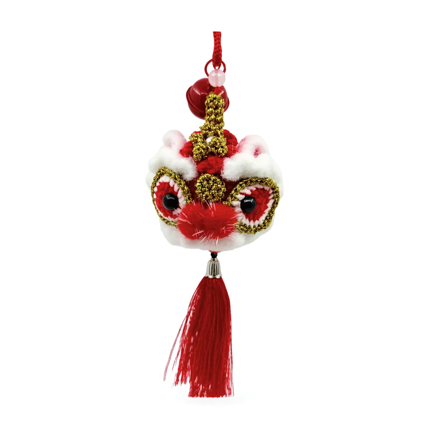 Auspicious Lion in Festive Chimes